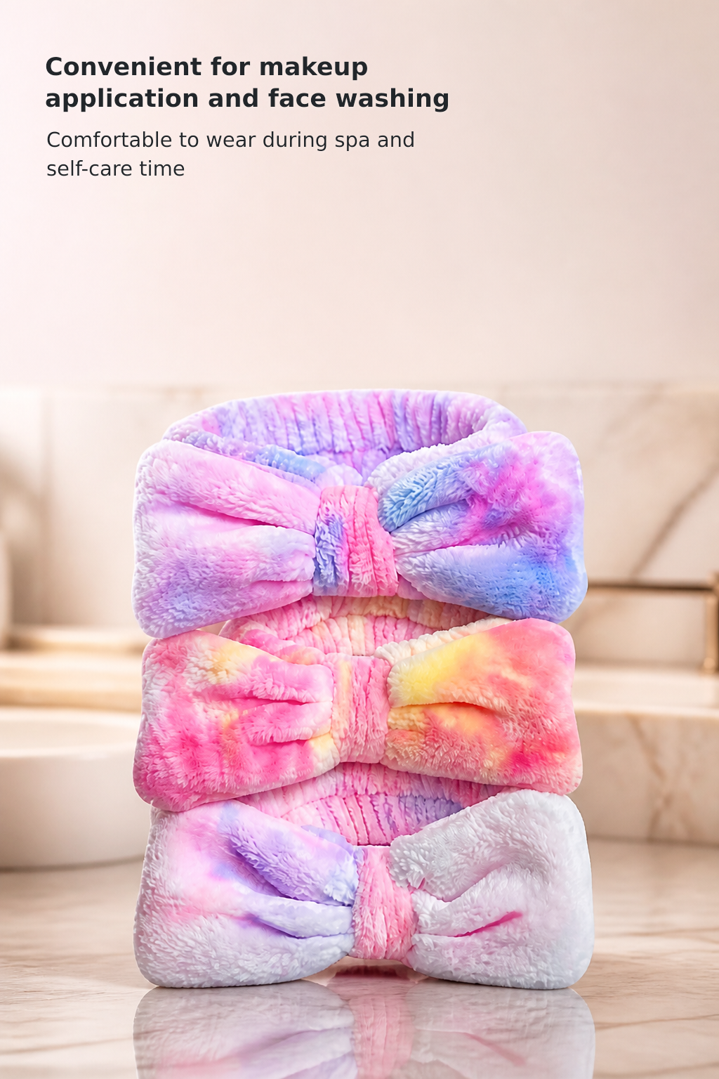 Soft Spa Headband for Skincare and Makeup